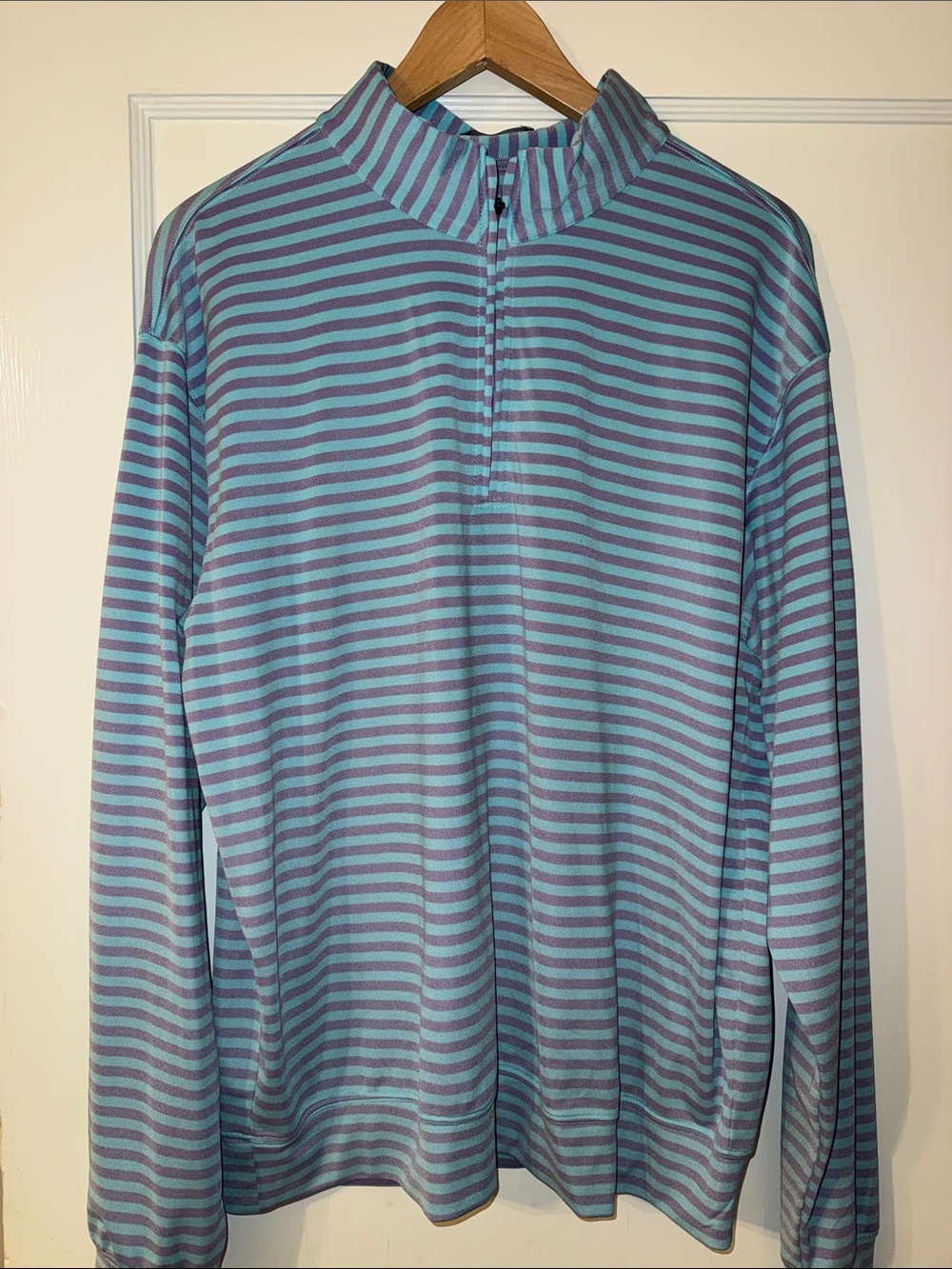 Turtleson Men's Half-Zip Striped Pullover
